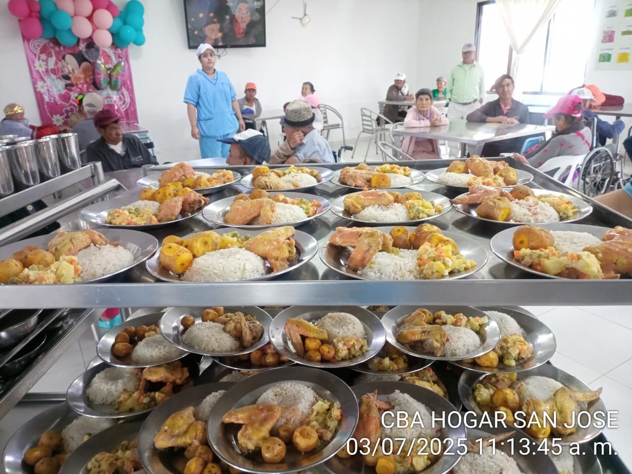 Alimentación — CBA Hogar San José
