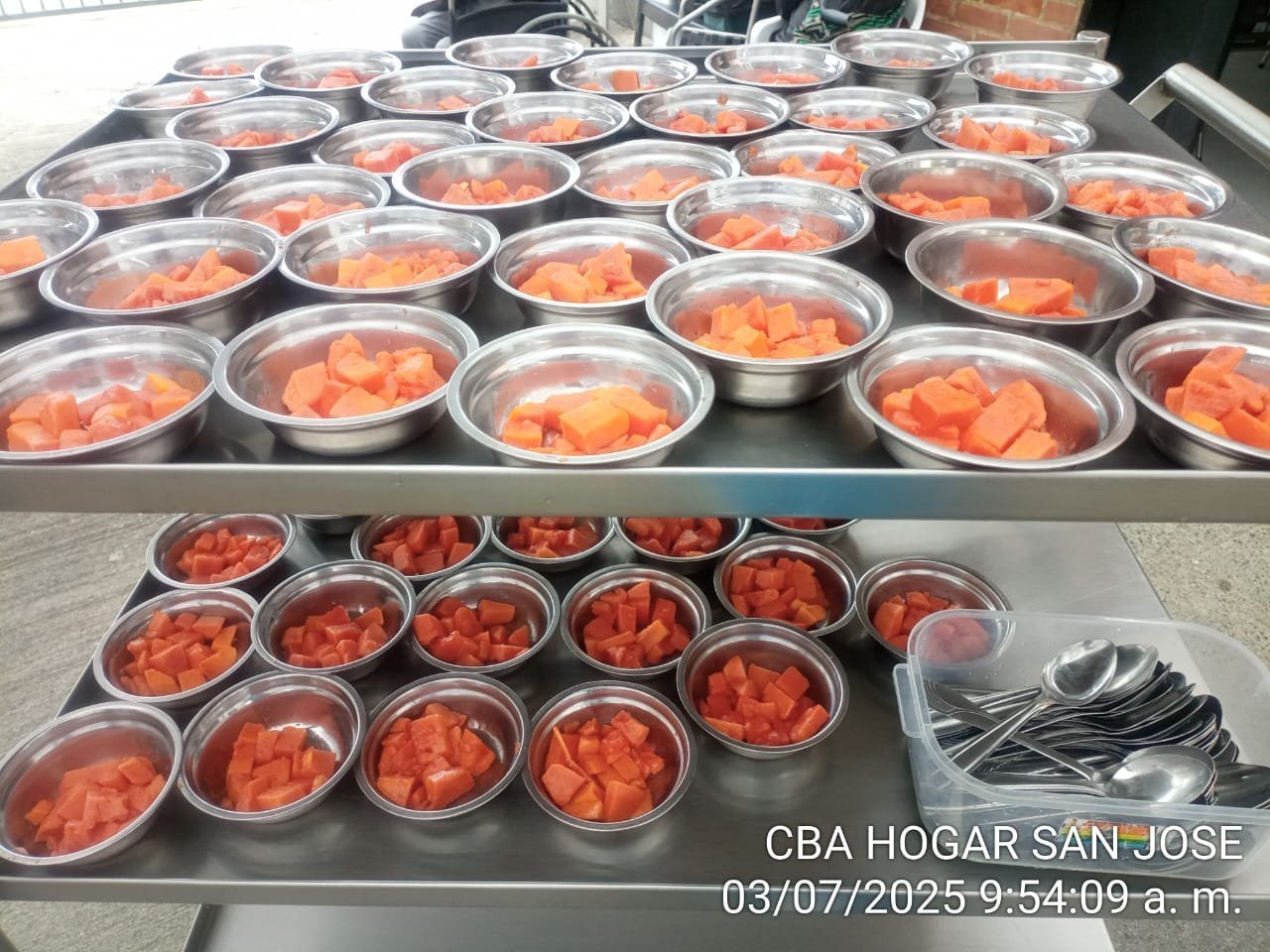 Alimentación — CBA Hogar San José